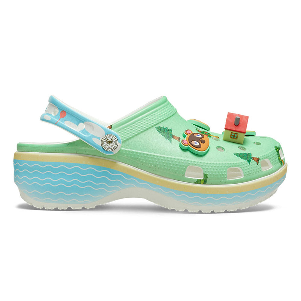CROCS Animal Crossing Classic Clog Kids Casual Shoes