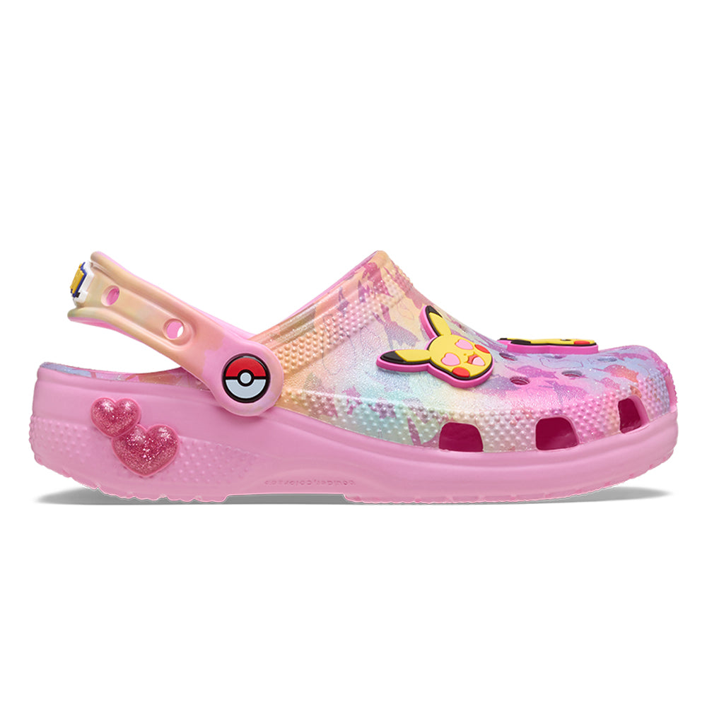 CROCS Pikachu Pink Classic Clog รองเท้าลำลองเด็ก