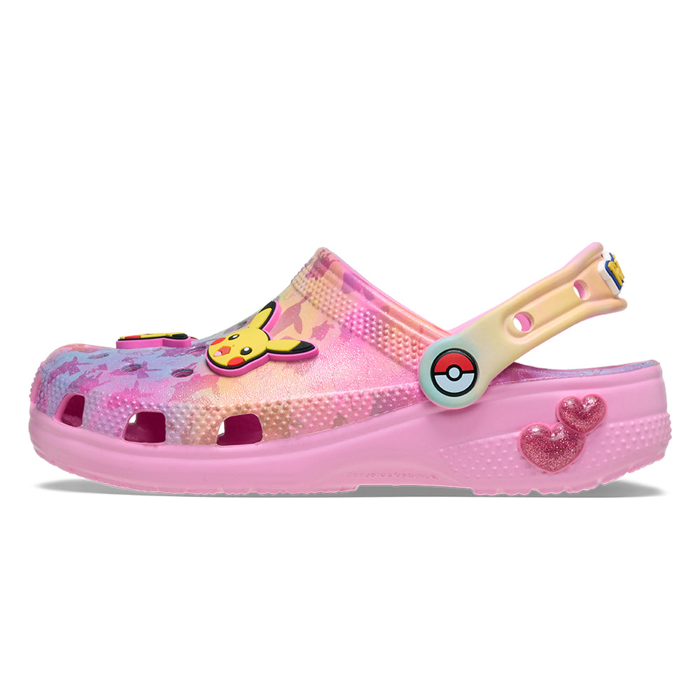 CROCS Pikachu Pink Classic Clog รองเท้าลำลองเด็ก