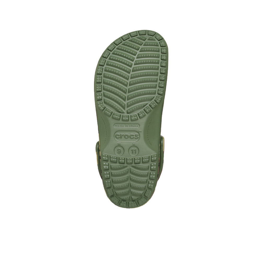 CROCS Camouflage Classic Clog Unisex Lifestyle Shoes - Supersports Thailand Supersports Thailand