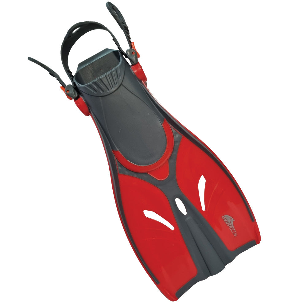 Deep Blue Ducky Junior Fins - 3 Supersports Thailand