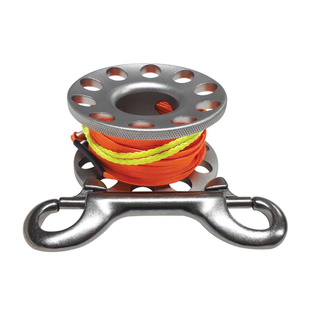 Deep Blue Finger Reel Aluminium 15m - 7 Supersports Thailand