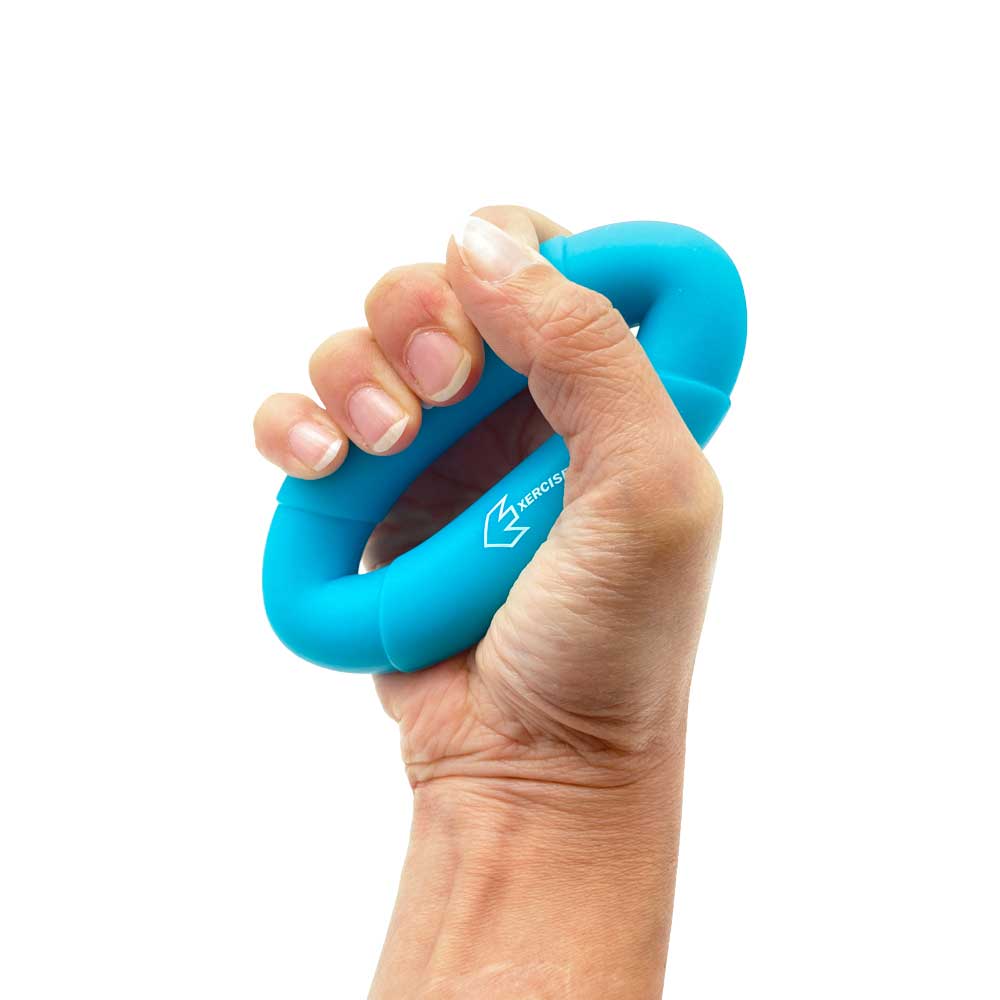 EXERCISE แฮนด์กริ๊ป ทรงรี AB3146 ขนาด 30 ปอนด์ สีฟ้า - 2