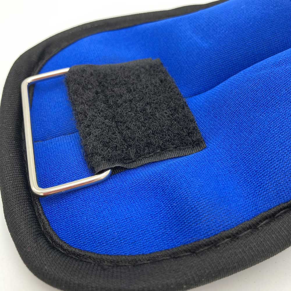 EXERCISE ถุงทรายข้อเท้า/ข้อมือ ขนาดน้ำหนัก 2กก./คู่ AB3719B ผ้า Neoprene สีน้ำเงิน - 2