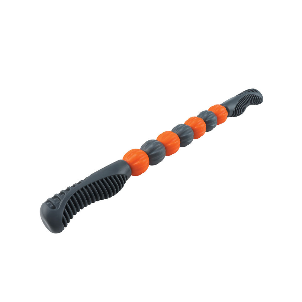 THAISPORTS ลูกกลิ้งนวดตัวแบบแท่ง ล้อเล็ก H-1485 สีเทา/ส้ม - 1