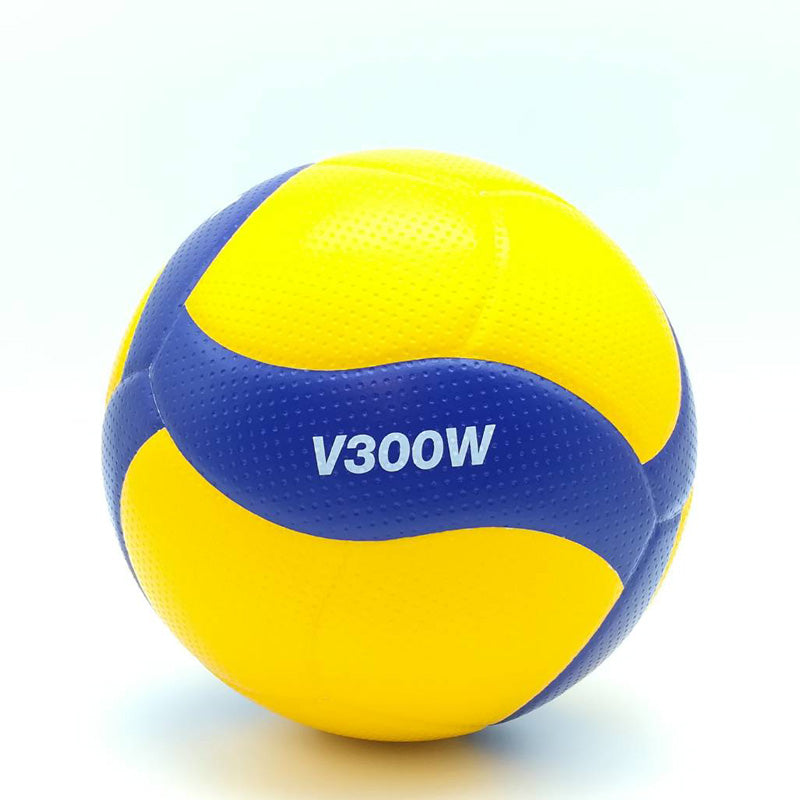 MIKASA วอลเลย์บอล V300W เบอร์ 5 สีเหลือง/น้ำเงิน FIVB Approved - 5