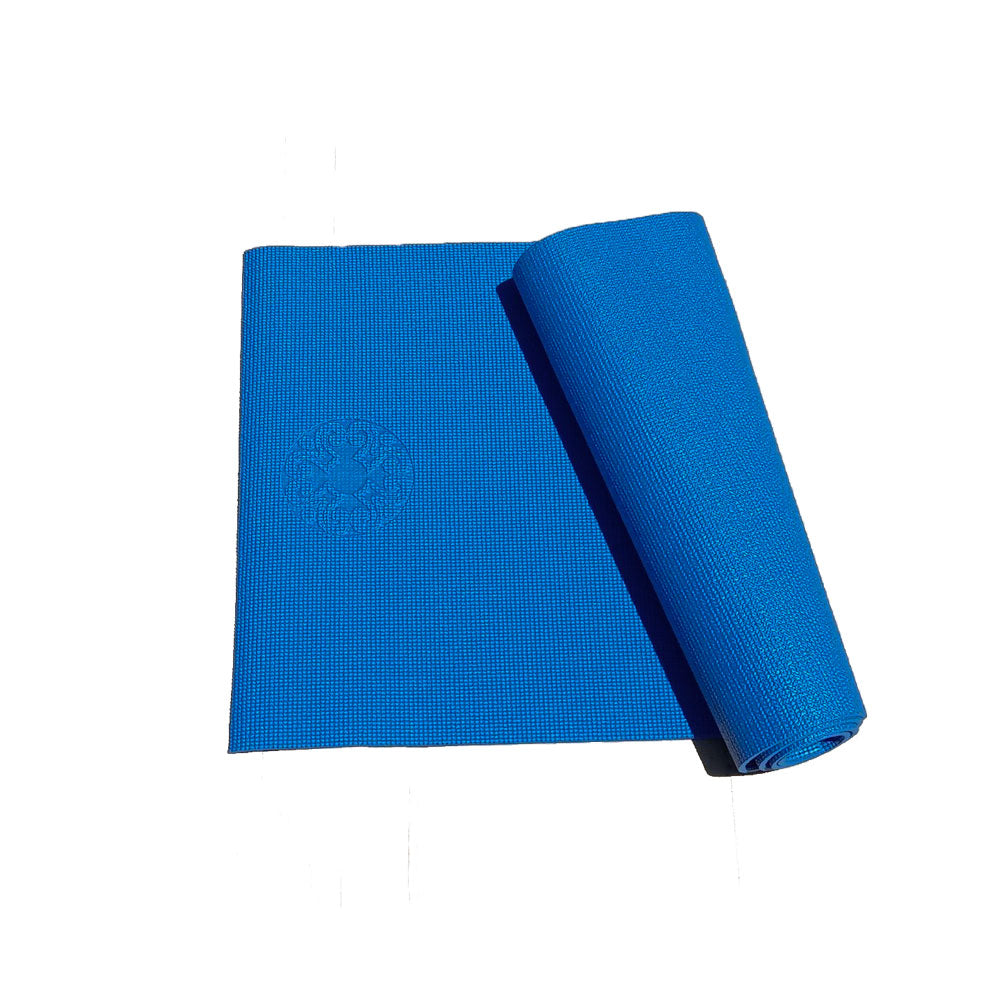 EXEO แผ่นรองออกกำลังกาย / เสื่อโยคะ PVC AB8004 6 mm. สีน้ำเงิน - 1