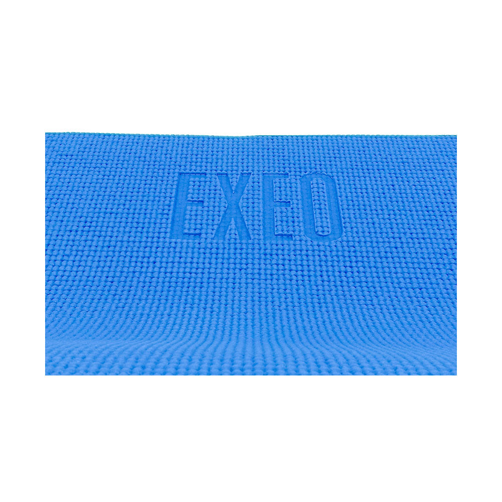 EXEO แผ่นรองออกกำลังกาย / เสื่อโยคะ PVC AB8004 6 mm. สีน้ำเงิน - 5