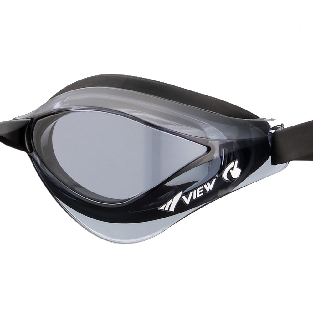 VIEW แว่นตาว่ายน้ำ แข่งขัน V230ASAC สีดำ FINA Approved - 2 Supersports Thailand