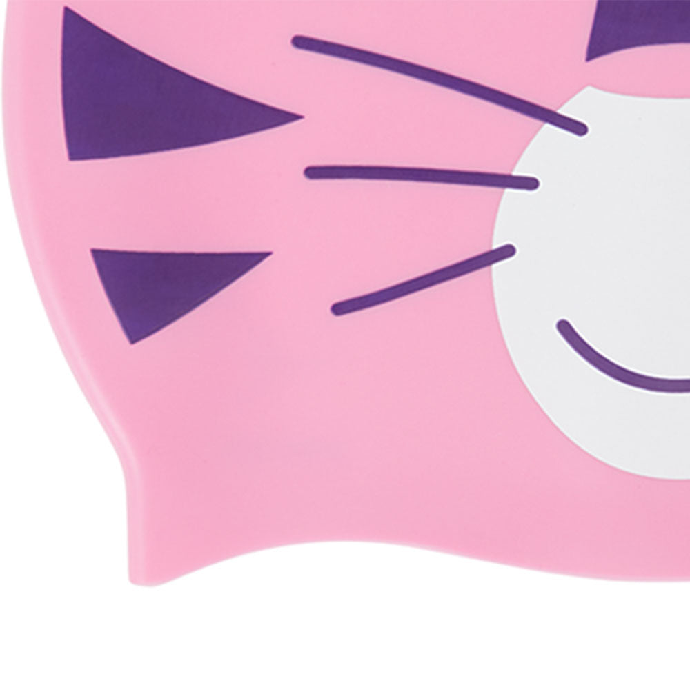 ENERGETICS Silicone Tiger Pink Kids Swim Cap - Supersports Thailand Supersports Thailand