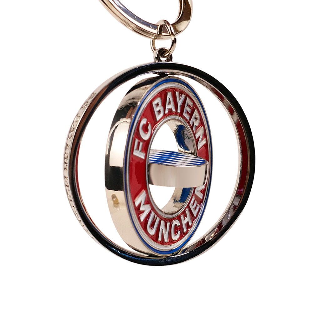 FC BAYERN MUNCHEN Logo Spin Keychain Supersports Thailand