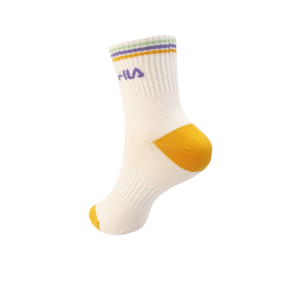 FILA White Unisex Socks