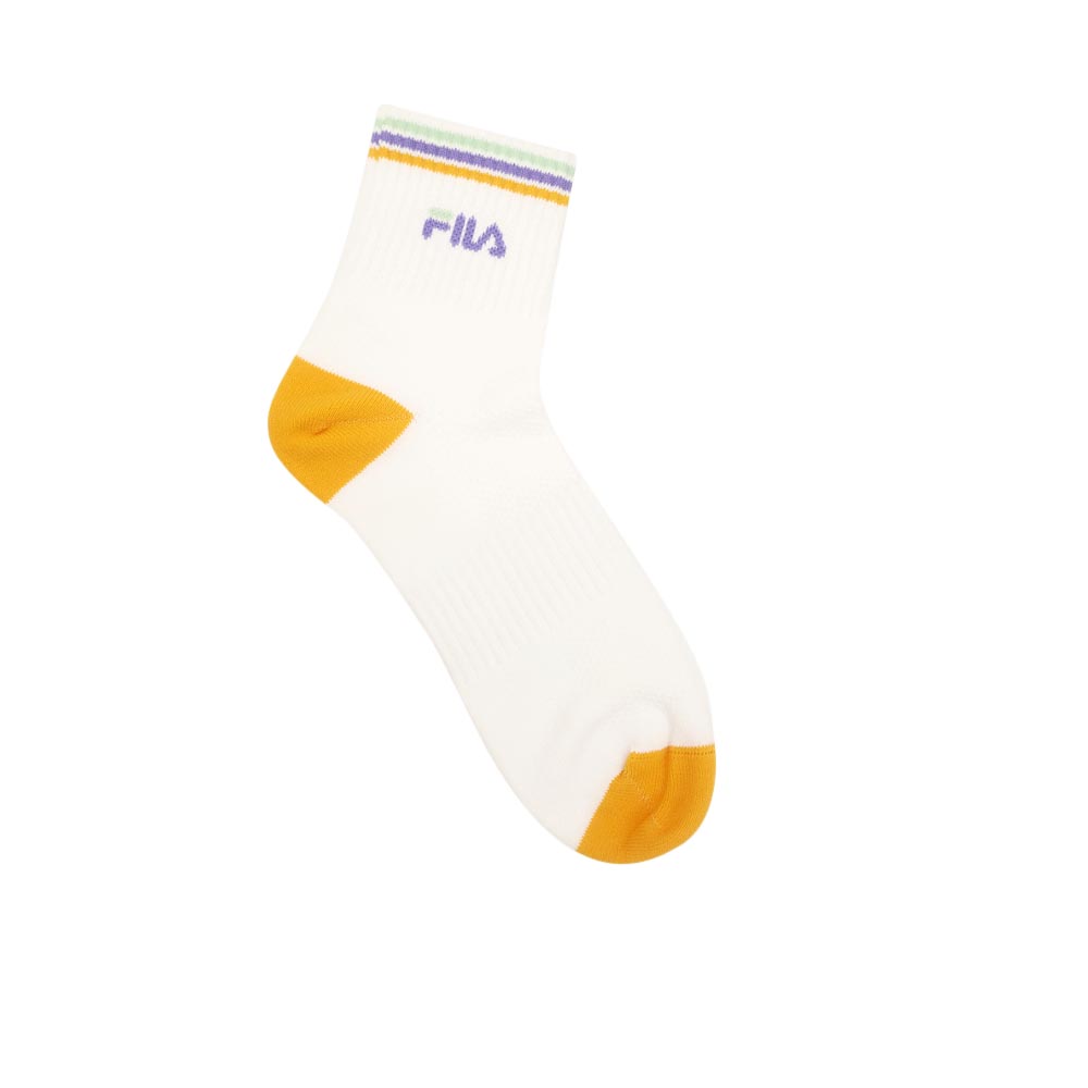 FILA White Unisex Socks