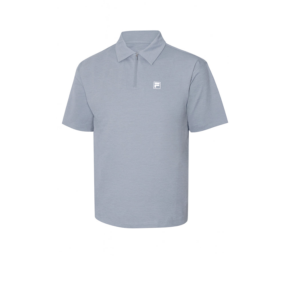 FILA Grey เสื้อโปโลออกกำลังกายผู้ใหญ่