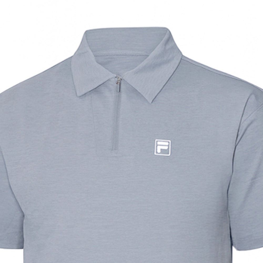 FILA Grey เสื้อโปโลออกกำลังกายผู้ใหญ่