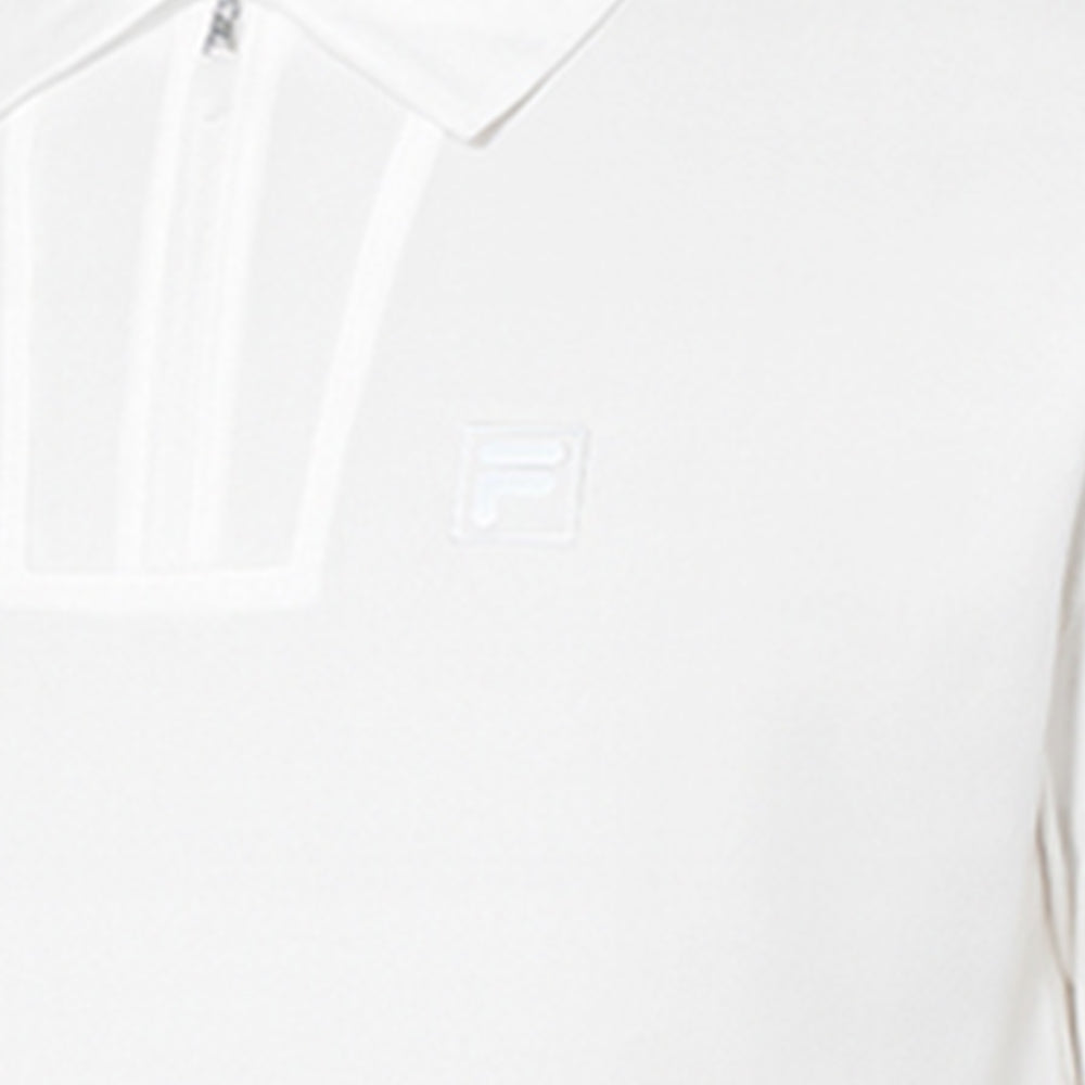 FILA White เสื้อโปโลออกกำลังกายผู้ใหญ่