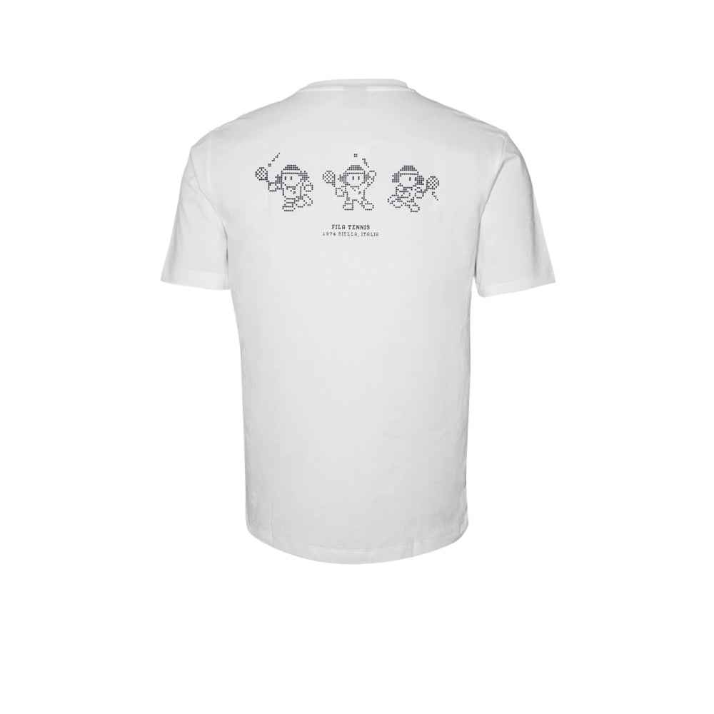 FILA White เสื้อออกกำลังกายผู้ใหญ่