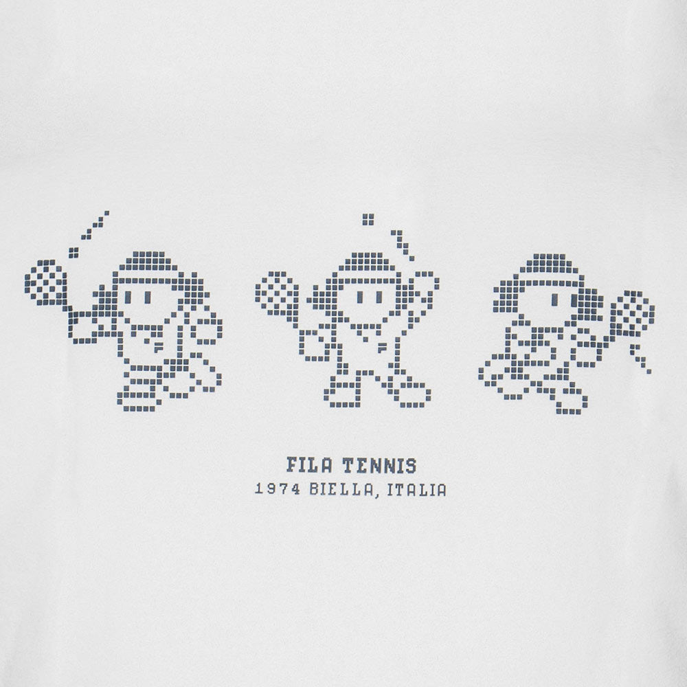 FILA White เสื้อออกกำลังกายผู้ใหญ่