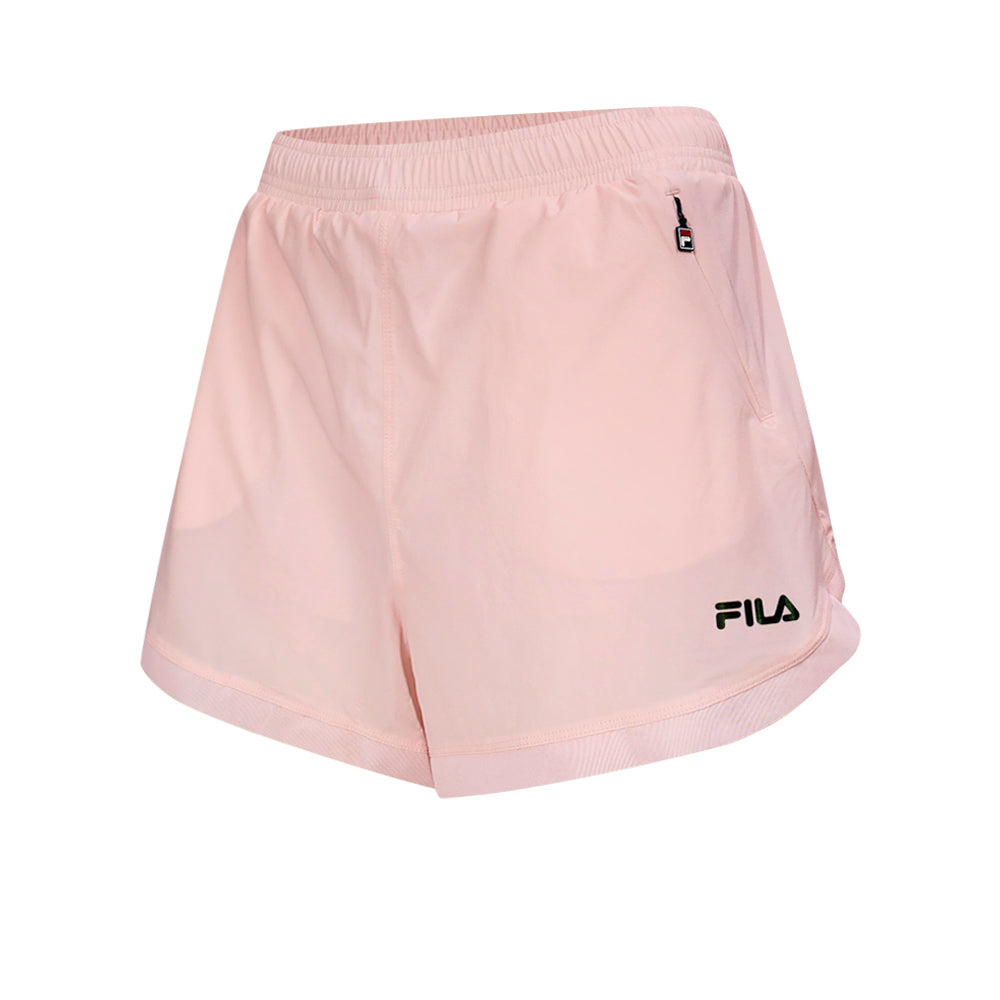 FILA Ribbon กางเกงออกกำลังกายขาสั้นผู้หญิง