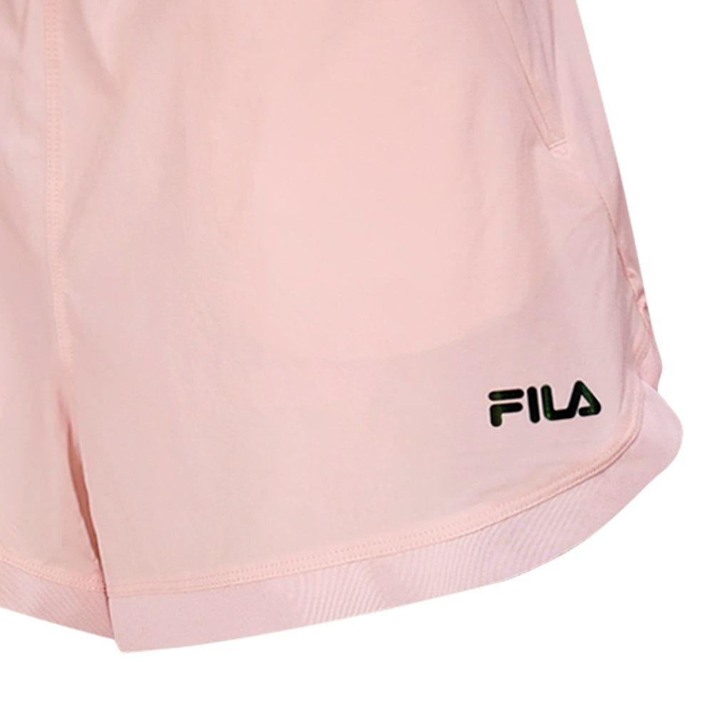 FILA Ribbon กางเกงออกกำลังกายขาสั้นผู้หญิง