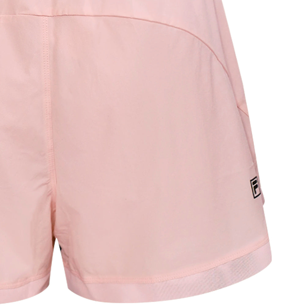 FILA Ribbon กางเกงออกกำลังกายขาสั้นผู้หญิง