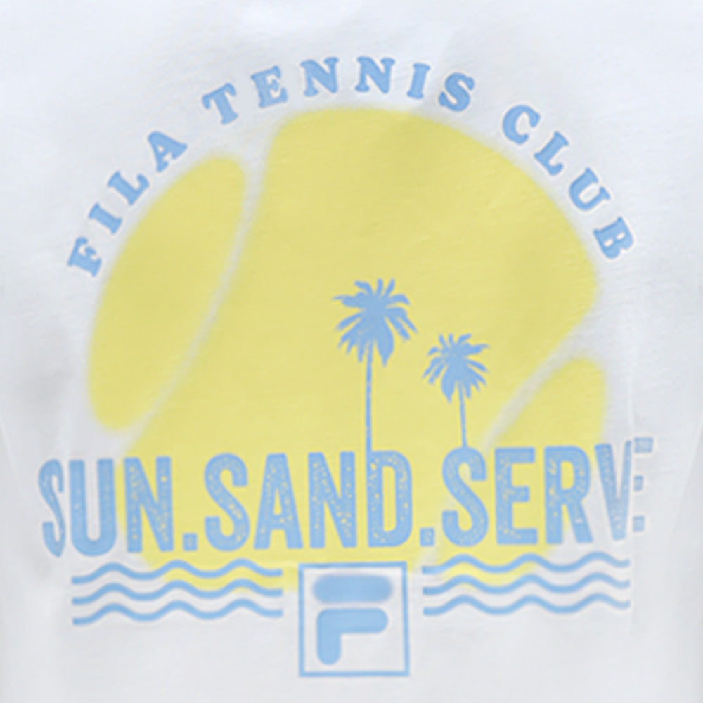 FILA Sun Sand Serve เสื้อยืดผู้ใหญ่