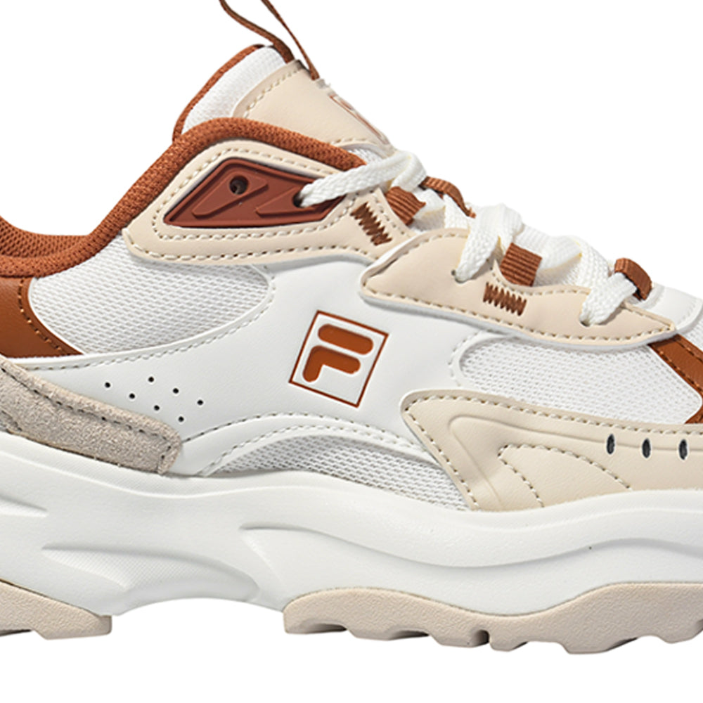 FILA Wavy Block Tennis Unisex Lifestyle Shoes Supersports Thailand