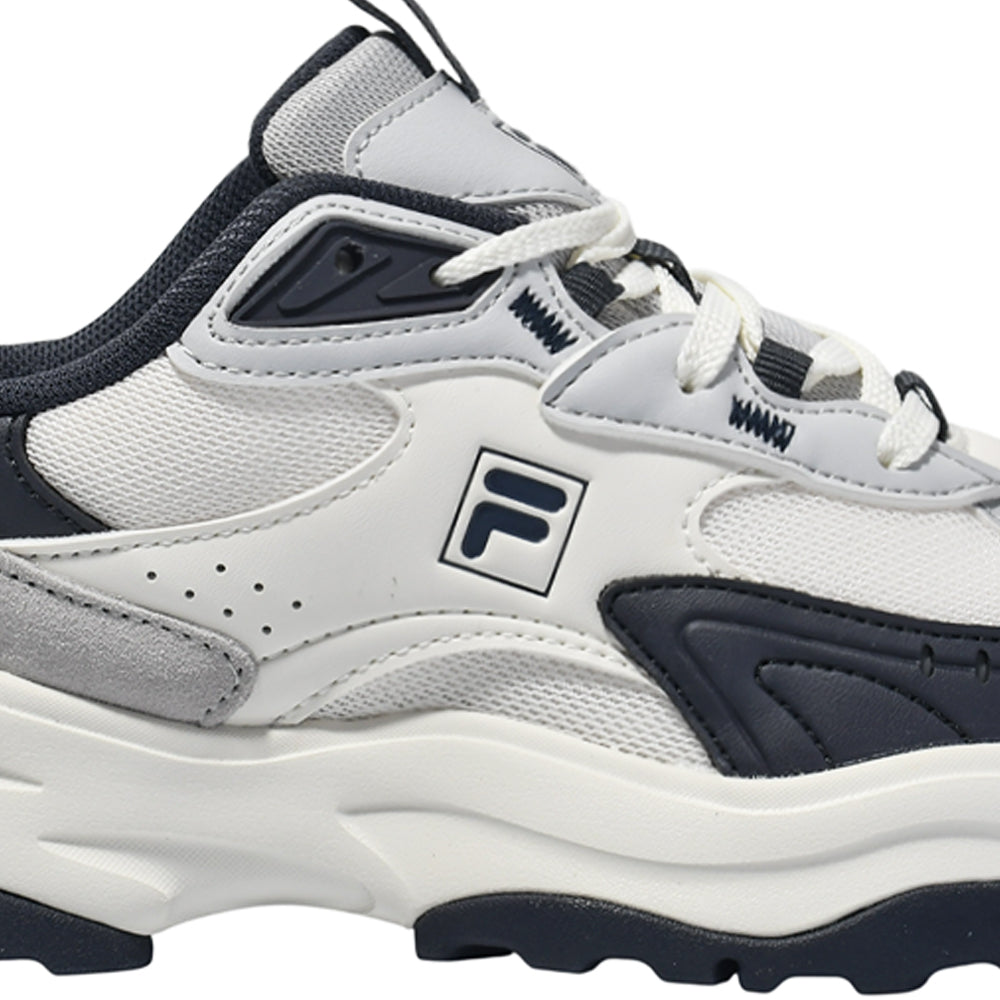 FILA Wavy Block Tennis Unisex Lifestyle Shoes Supersports Thailand