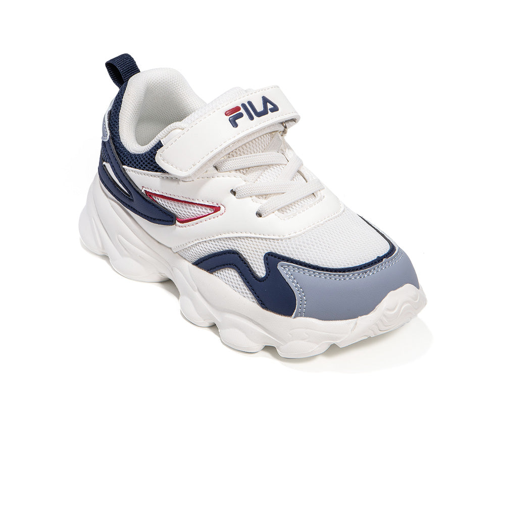 FILA Runny White Kids Casual Shoes
