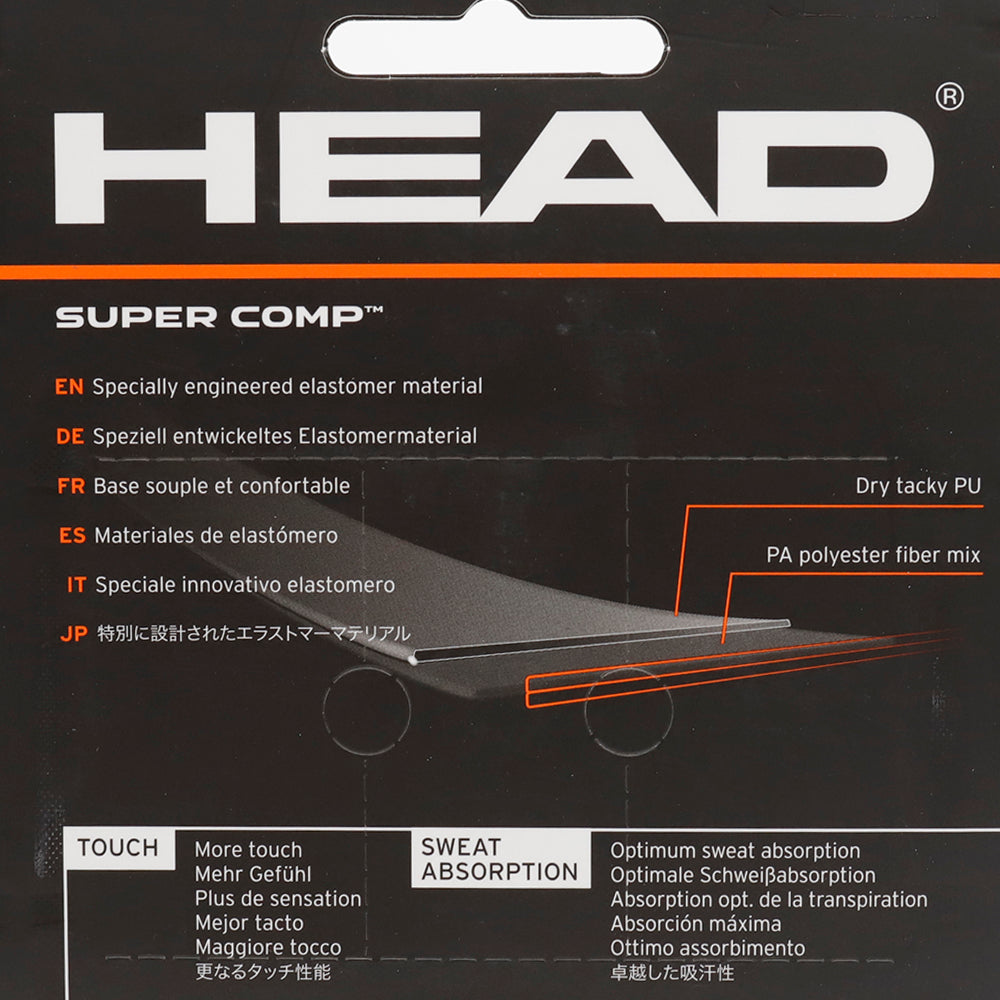 HEAD Super Comp Tennis Overgrip - Supersports Thailand Supersports Thailand