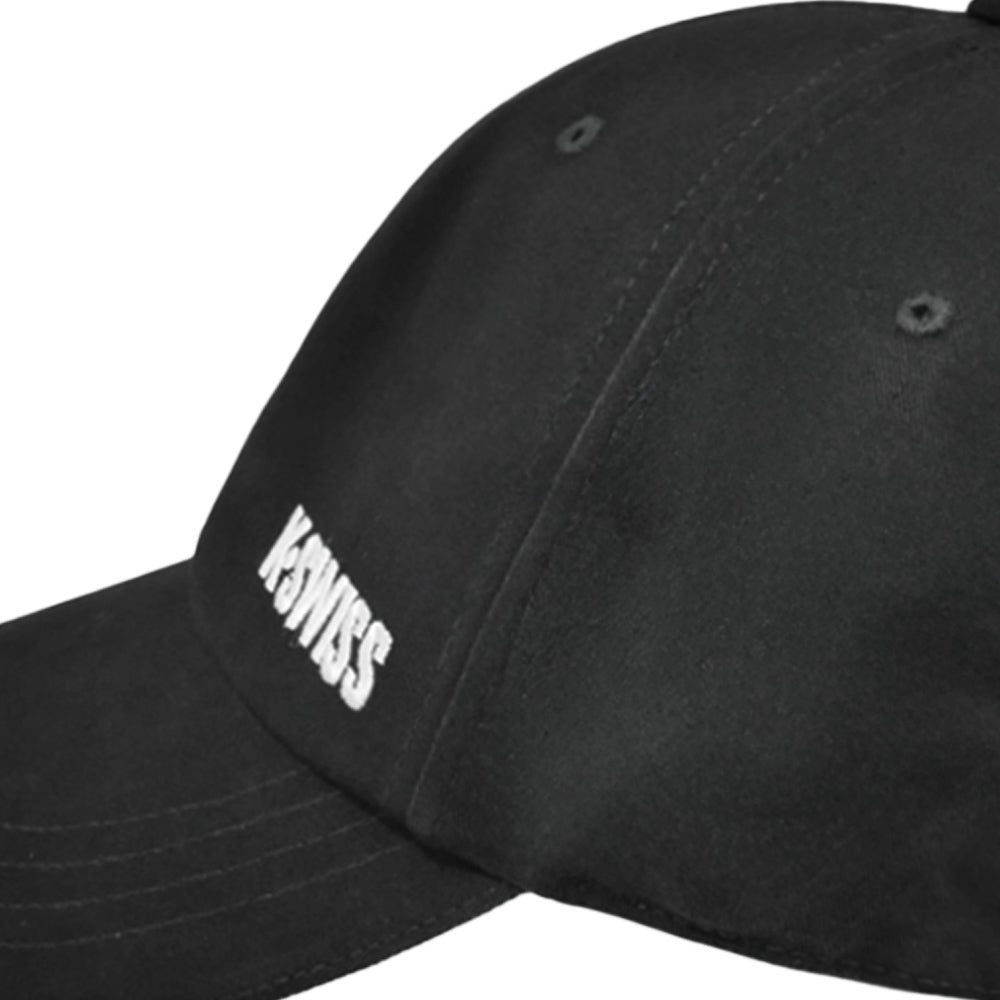 K-SWISS Black หมวกแก๊ปผู้ใหญ่