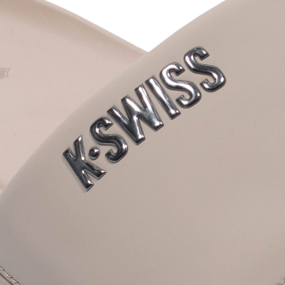 K-SWISS Metal Tag รองเท้าแตะผู้ใหญ่ Supersports Thailand