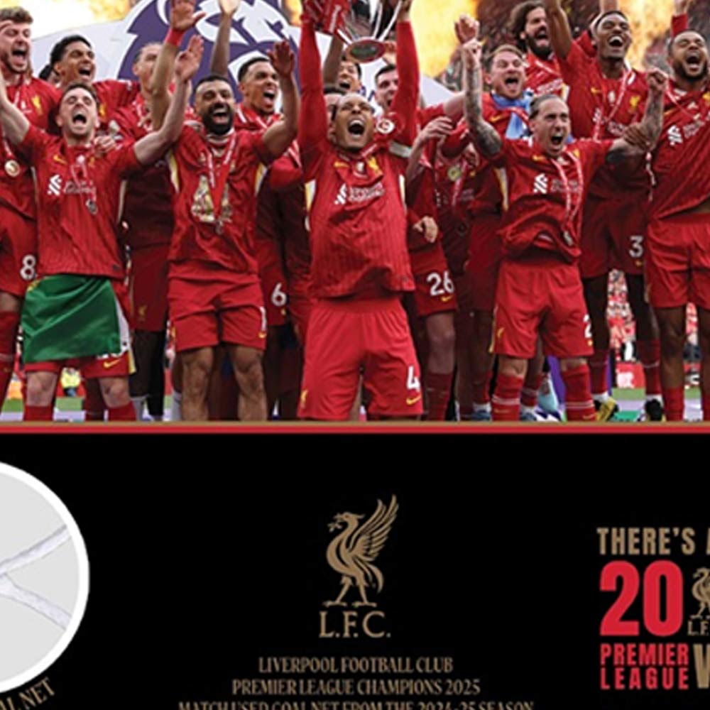 LFC Premier League Goal Net Piece Framed - Supersports Thailand Supersports Thailand