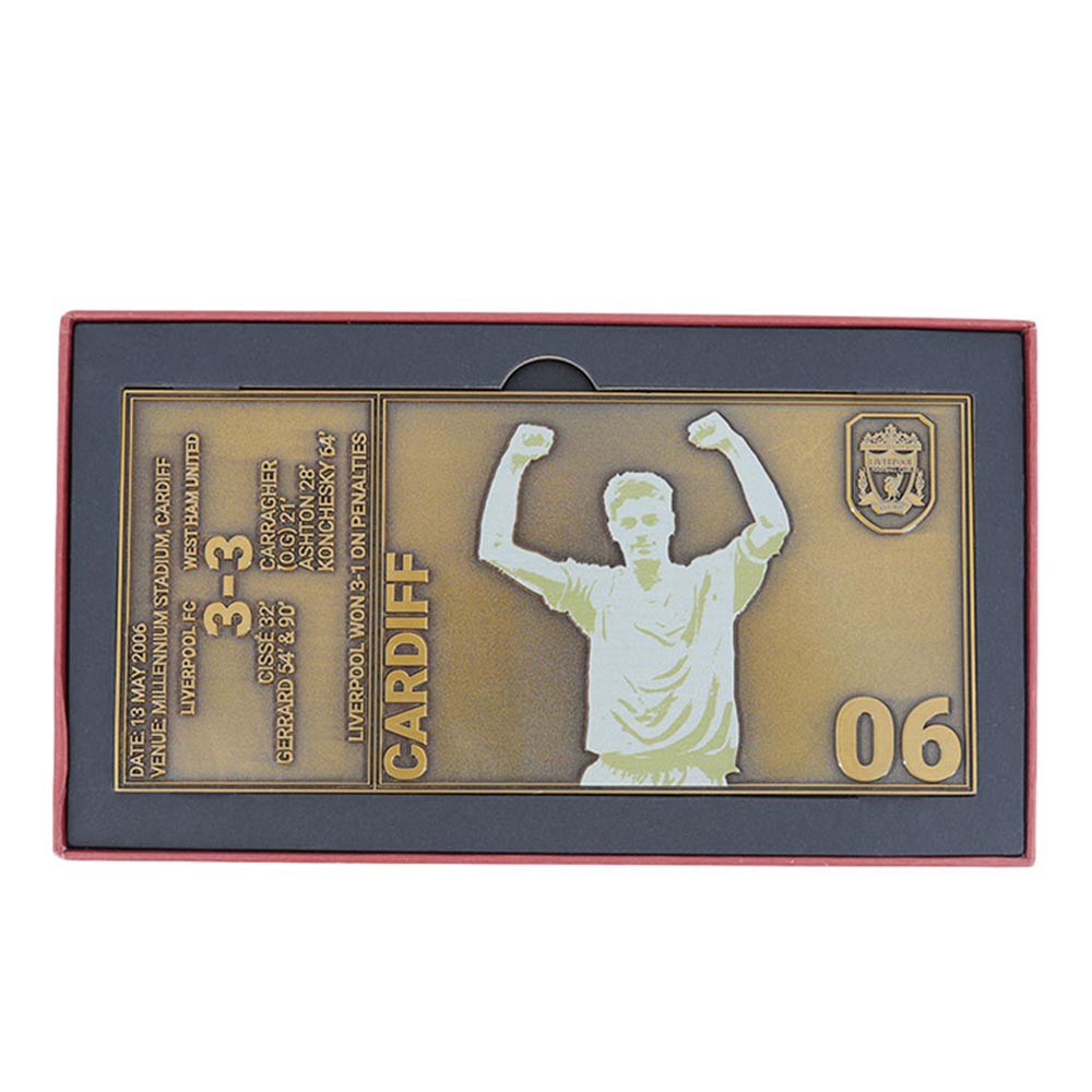 LIVERPOOL FOOTBALL CLUB 2006 Cup Final ตั๋ว