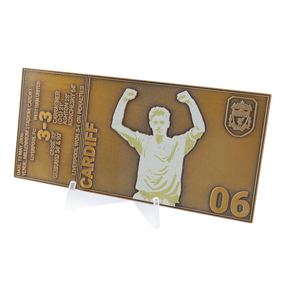 LIVERPOOL FOOTBALL CLUB 2006 Cup Final ตั๋ว