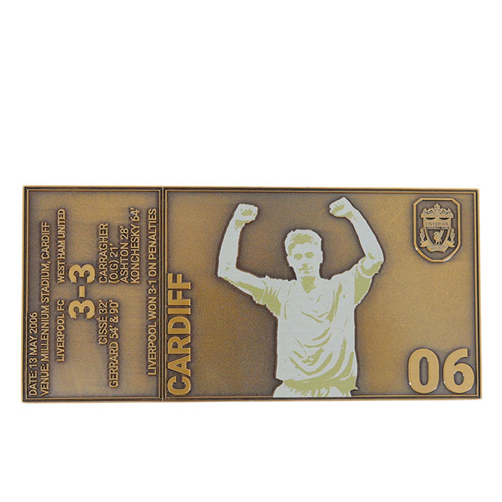 LIVERPOOL FOOTBALL CLUB 2006 Cup Final ตั๋ว
