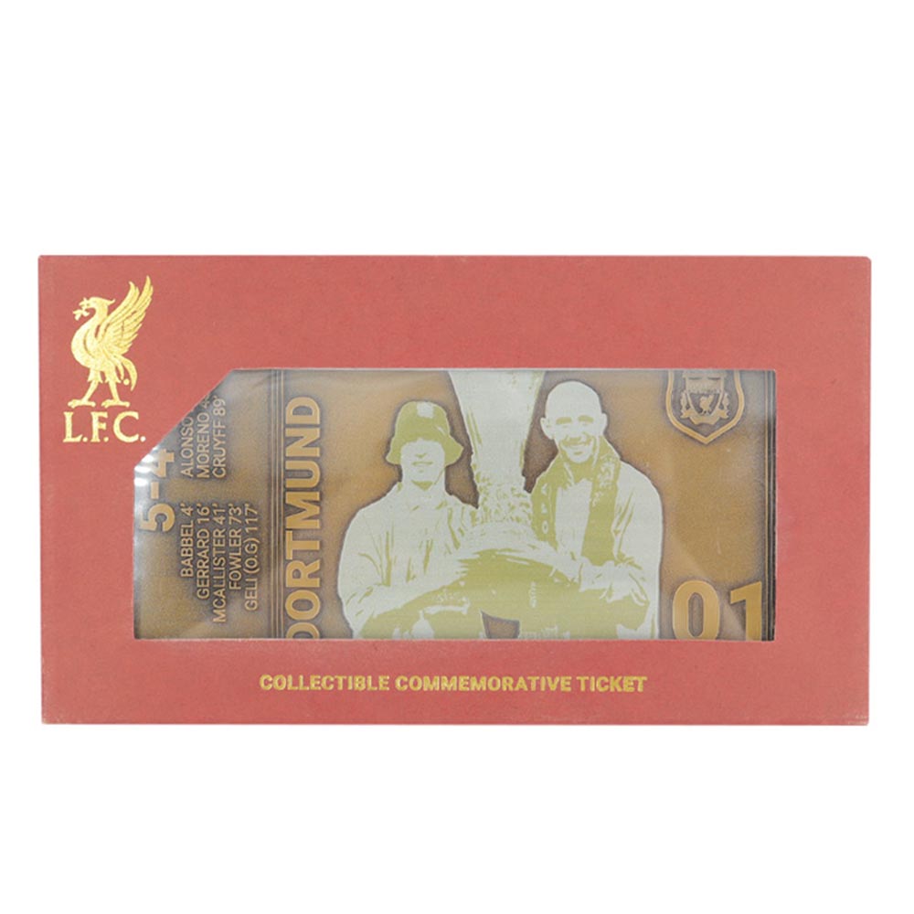 LIVERPOOL FOOTBALL CLUB 2001 Cup Final ตั๋ว