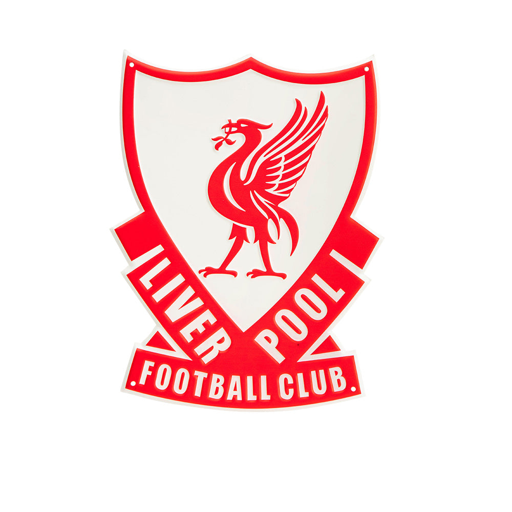 LIVERPOOL FOOTBALL CLUB Retro Crest Sign