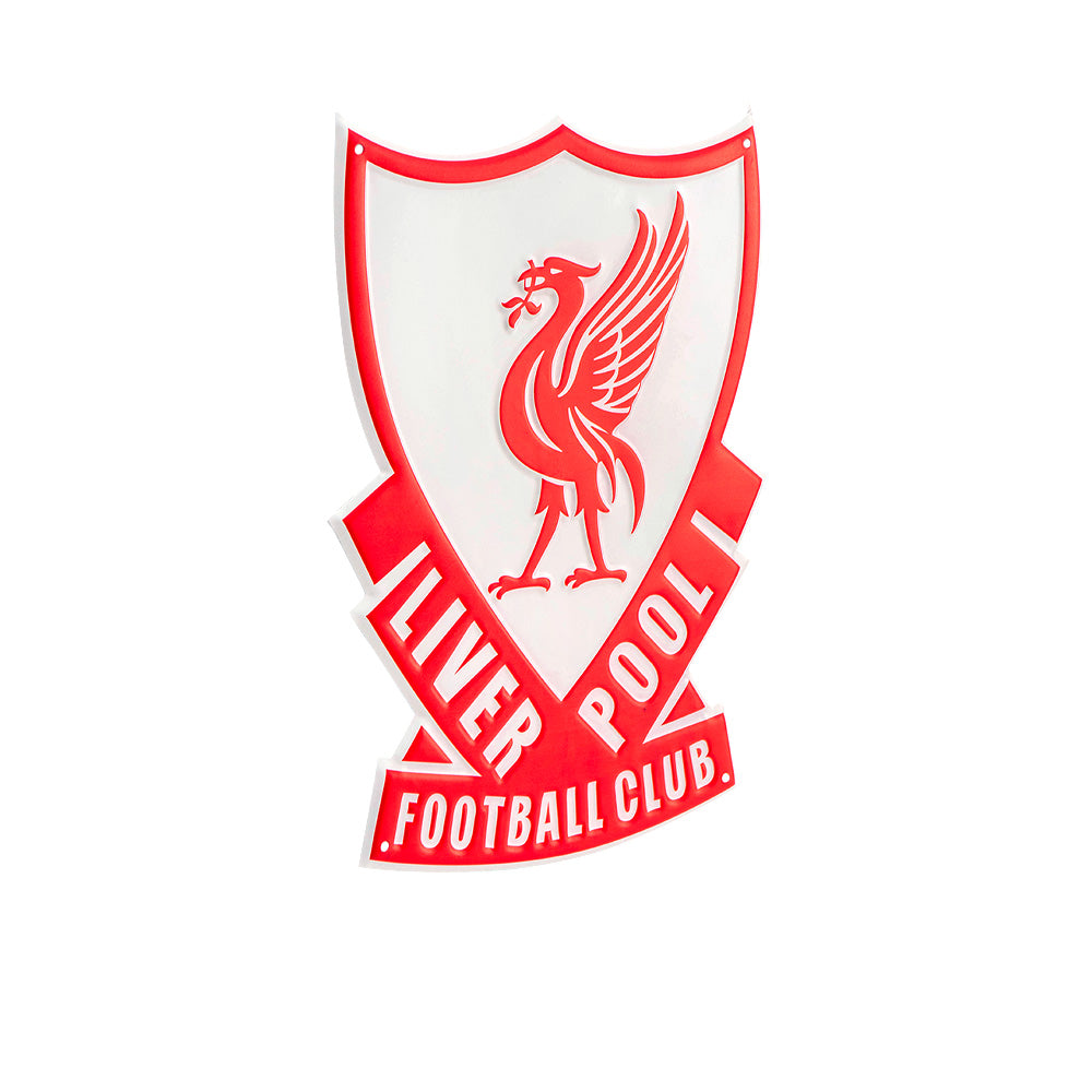LIVERPOOL FOOTBALL CLUB Retro Crest Sign