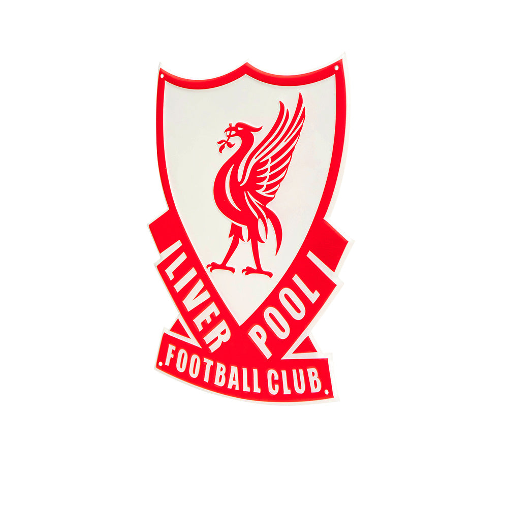 LIVERPOOL FOOTBALL CLUB Retro Crest Sign