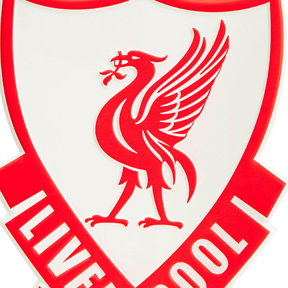 LIVERPOOL FOOTBALL CLUB Retro Crest Sign