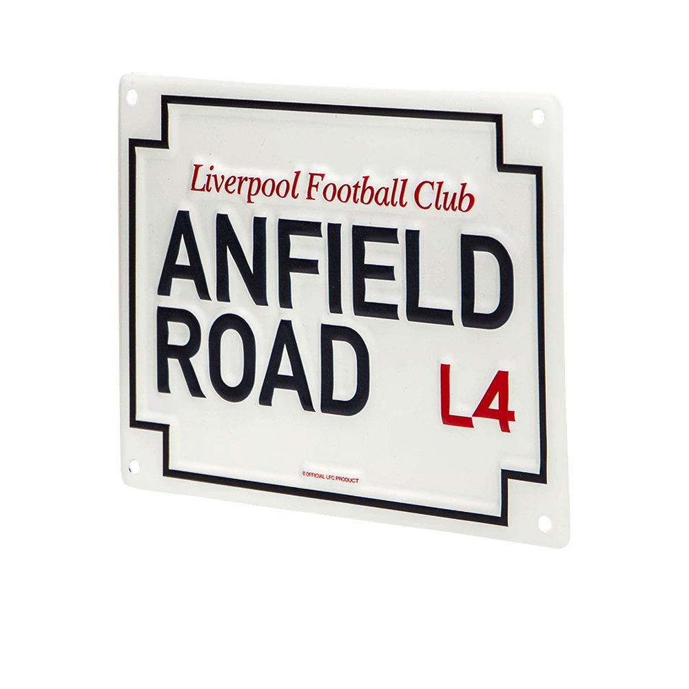 LIVERPOOL FOOTBALL CLUB Anfield Road Sign