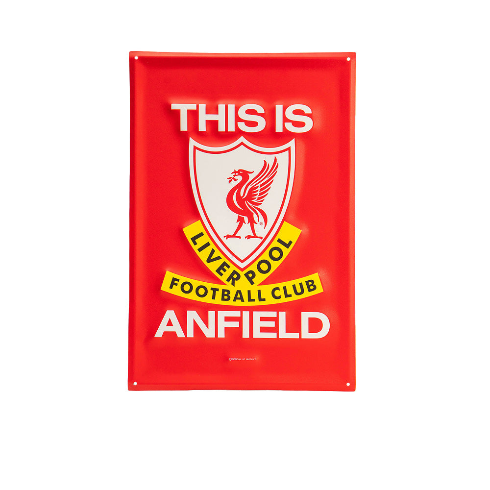LIVERPOOL FOOTBALL CLUB This Is Anfield Sign