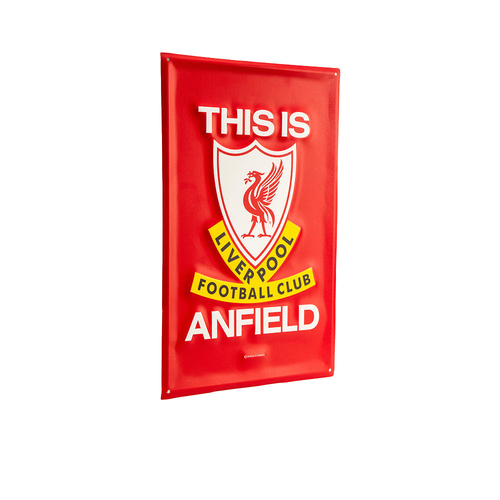 LIVERPOOL FOOTBALL CLUB This Is Anfield Sign