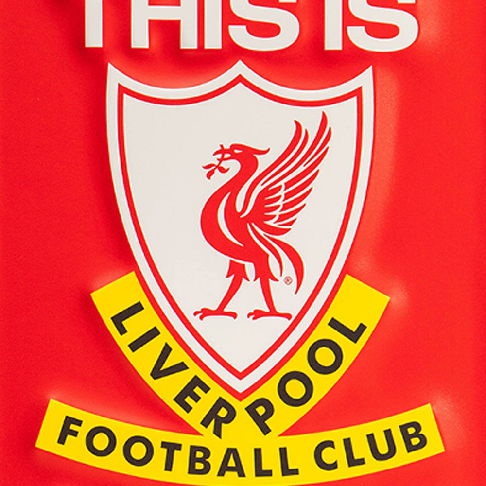 LIVERPOOL FOOTBALL CLUB This Is Anfield Sign