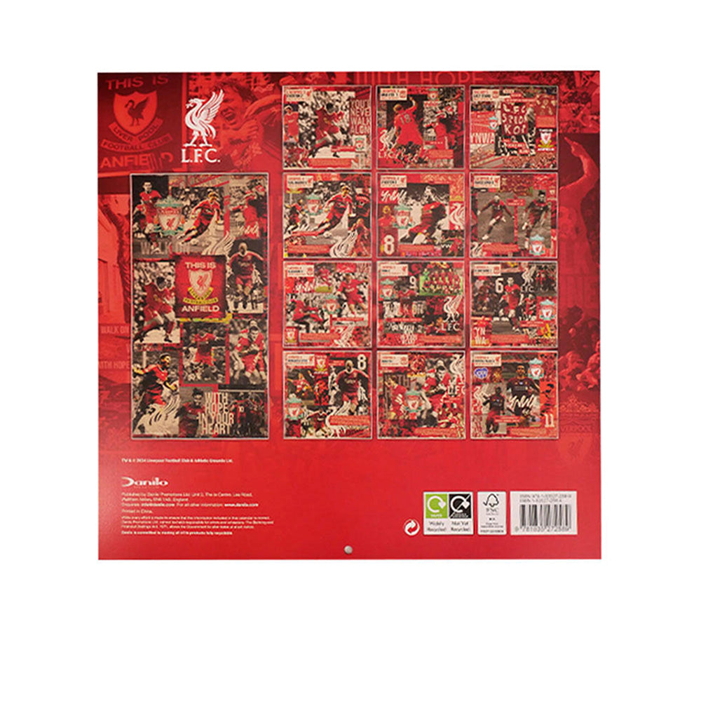 LFC 2025 Calendar And Diary Box Set