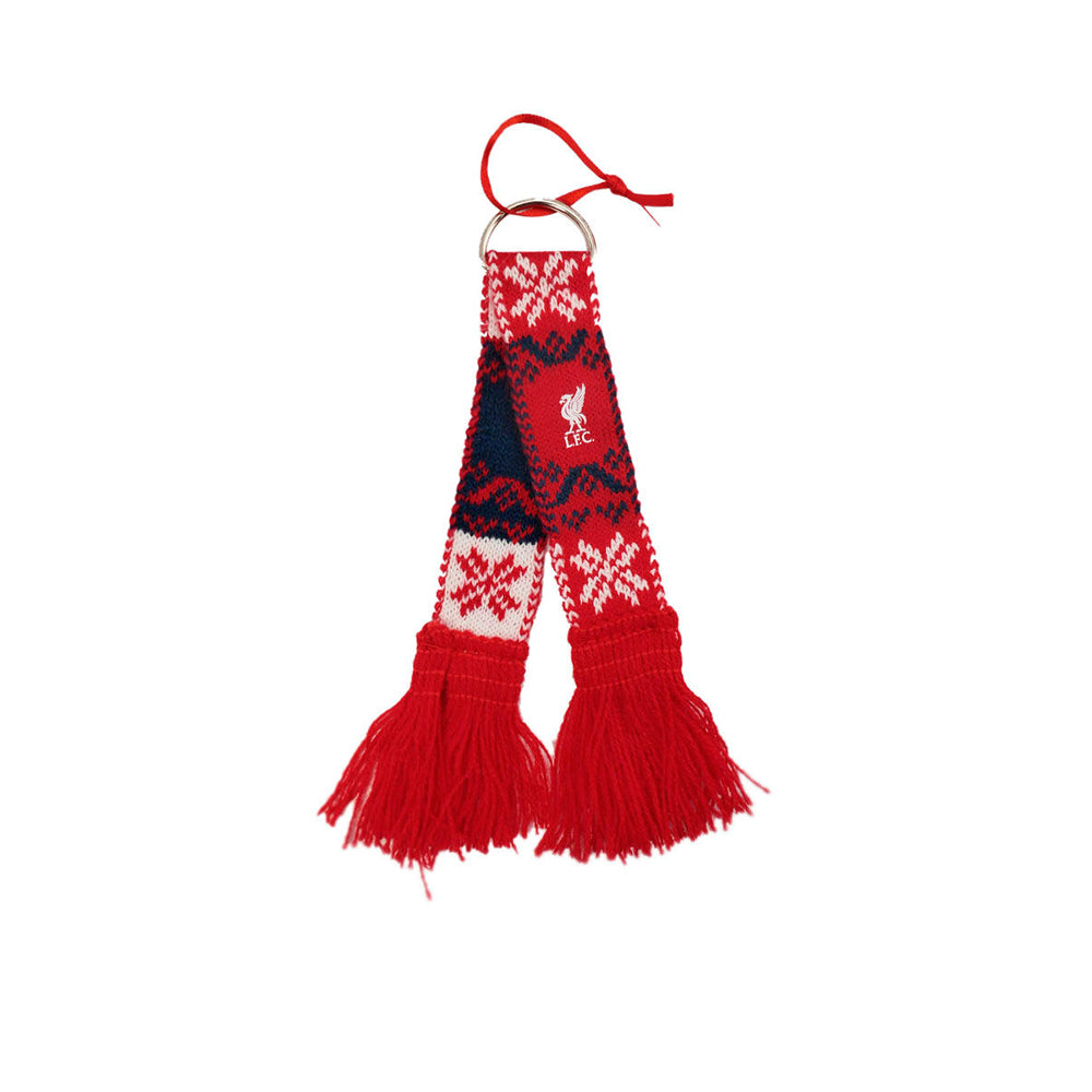 LIVERPOOL FOOTBALL CLUB Knitted Scarf ของประดับต้นคริสต์มาส
