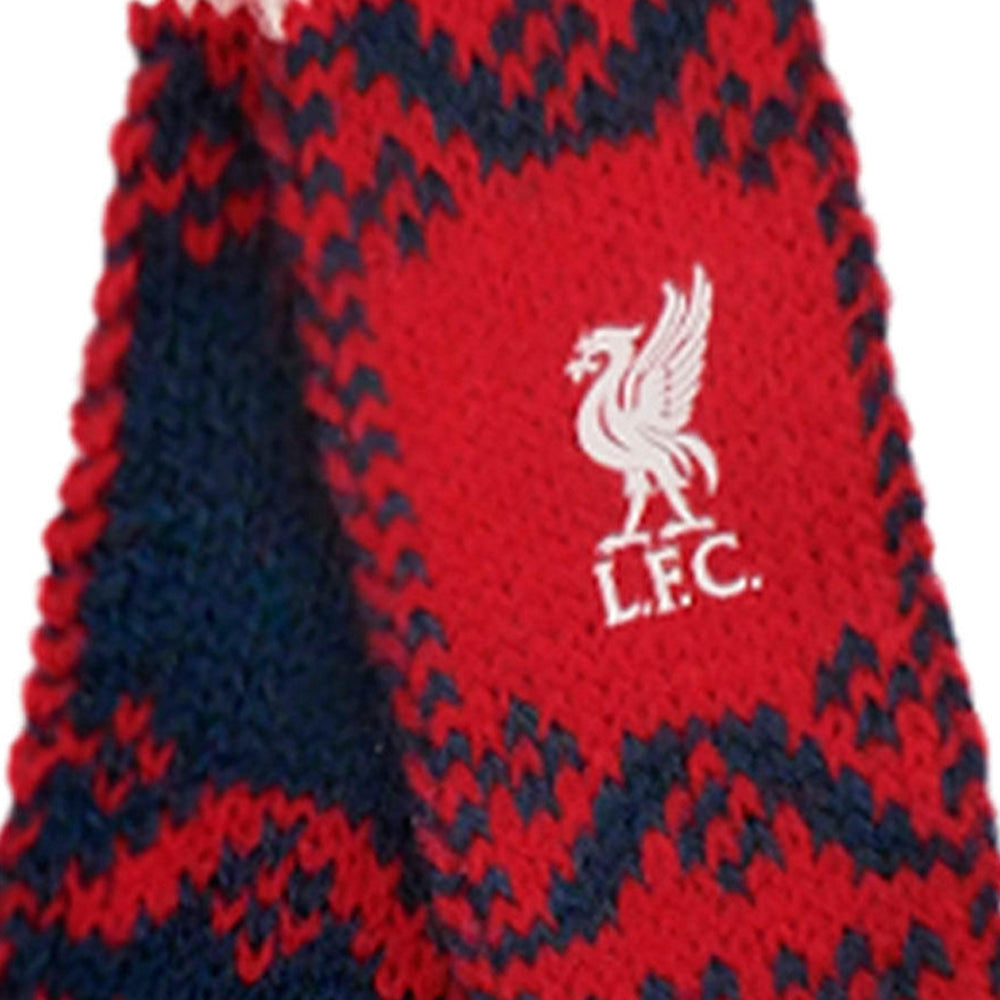 LIVERPOOL FOOTBALL CLUB Knitted Scarf ของประดับต้นคริสต์มาส