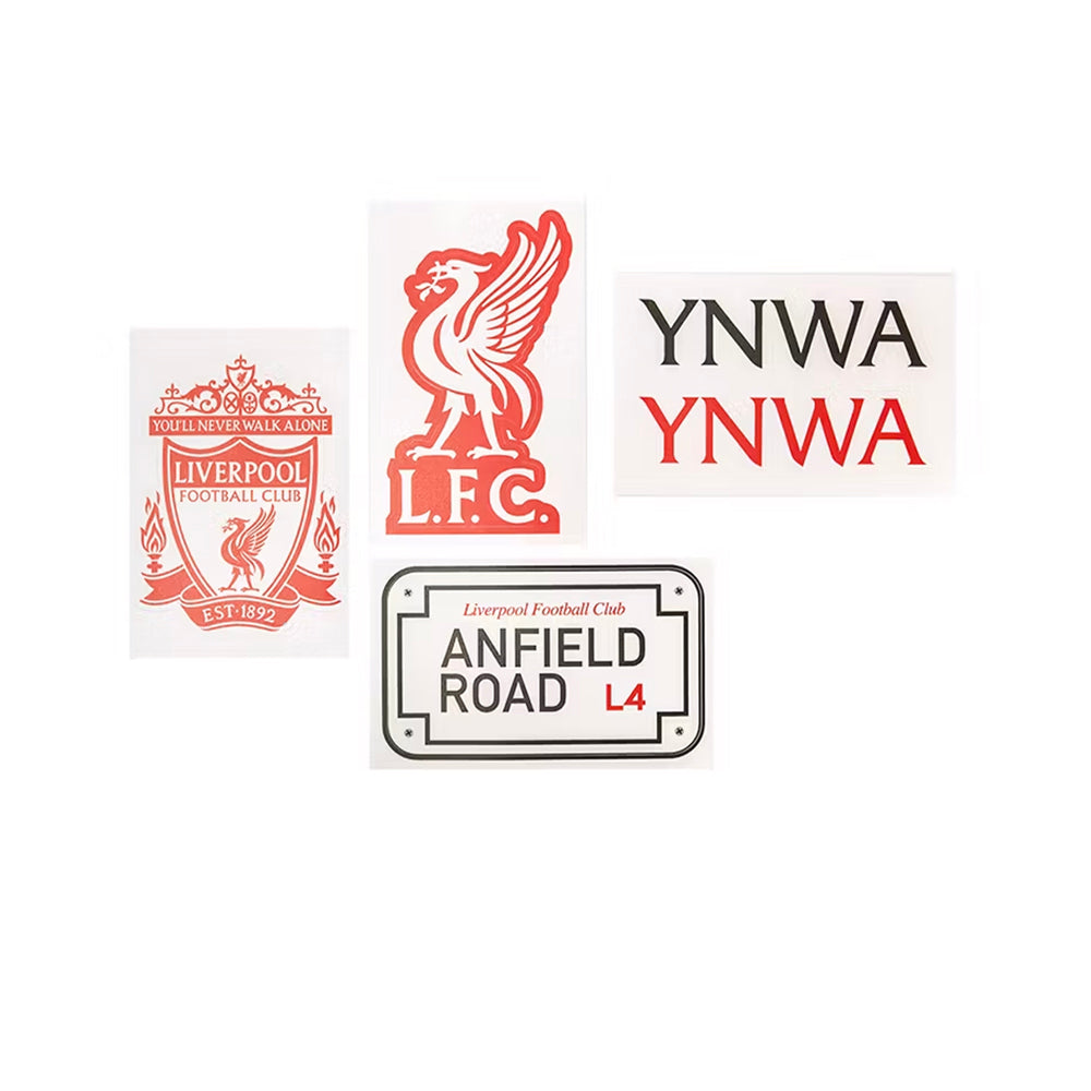 LIVERPOOL FOOTBALL CLUB S24TV06 เซ็ตสติกเกอร์ติดกระเป๋าเดินทาง