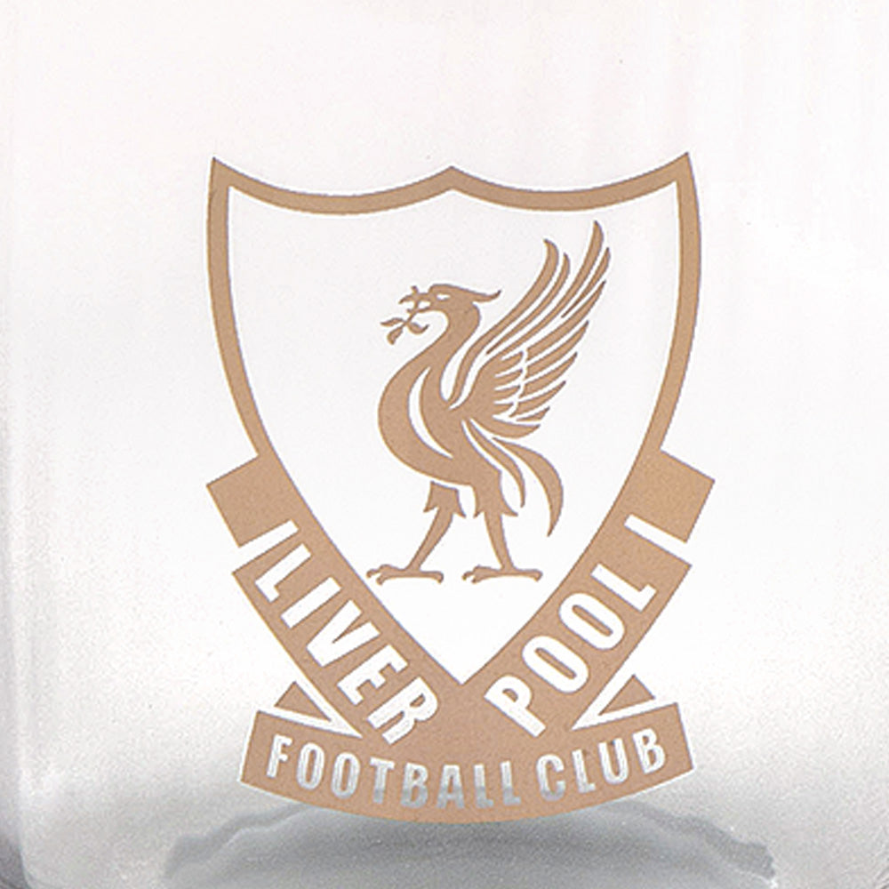 LIVERPOOL FOOTBALL CLUB Gold logo Tumblers (2 Pack)